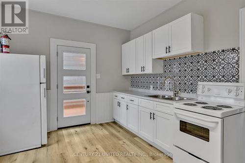 212 Park Street N, Peterborough (Downtown), ON - Indoor Photo Showing Kitchen With Double Sink