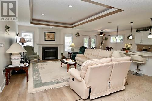 298 Sawgrass Place, Sarnia, ON - Indoor Photo Showing Living Room With Fireplace