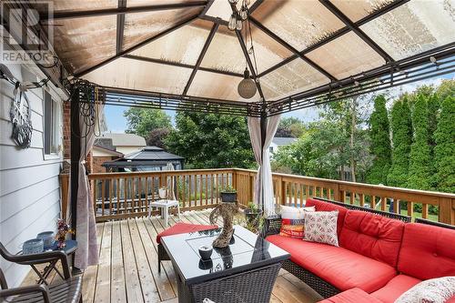 1039 Brimwood Crescent, Sarnia, ON - Outdoor With Deck Patio Veranda With Exterior