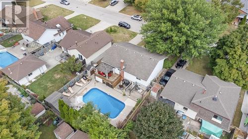 1039 Brimwood Crescent, Sarnia, ON - Outdoor With In Ground Pool With Deck Patio Veranda With View