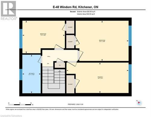 Floor plan - 48 Windom Road Unit# E, Kitchener, ON 