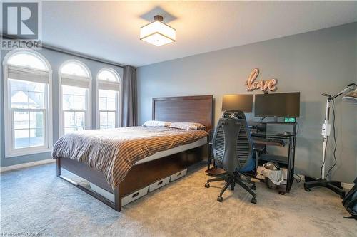 View of carpeted bedroom - 418 White Birch Avenue, Waterloo, ON 