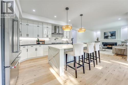 7007 Blue Coast Heights, Plympton-Wyoming, ON - Indoor Photo Showing Kitchen With Upgraded Kitchen