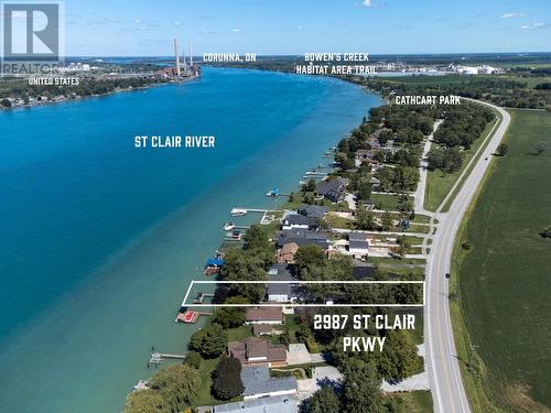 2987 St Clair Parkway, St Clair, ON - Outdoor With Body Of Water With View