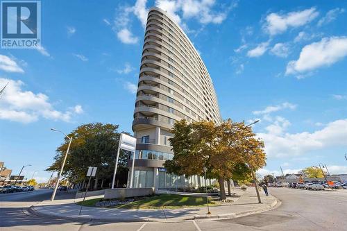 160 George Street Unit# 908, Sarnia, ON - Outdoor With Balcony With Facade