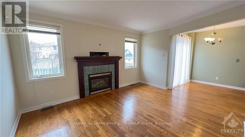 59 Montana Way, Ottawa, ON - Indoor Photo Showing Living Room With Fireplace