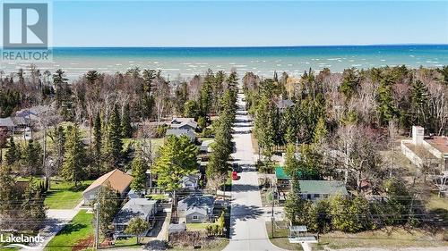 Aerial view featuring a water view - 72 57Th Street N, Wasaga Beach, ON 