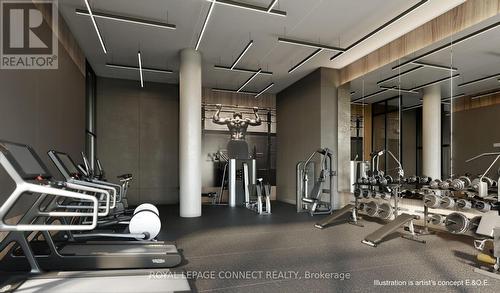 615 - 1480 Bayly Street, Pickering, ON - Indoor Photo Showing Gym Room