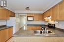 2761 Bur Oak Avenue, Markham, ON  - Indoor Photo Showing Kitchen With Double Sink 