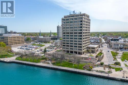 201 Front Street North Unit# 1103, Sarnia, ON - Outdoor With Body Of Water With View