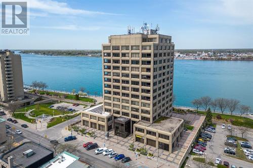 201 Front Street North Unit# 1103, Sarnia, ON - Outdoor With Body Of Water With View