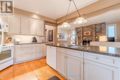 1 Dunsford Court, Kawartha Lakes (Lindsay), ON - Indoor Photo Showing Kitchen With Double Sink