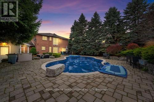 13 Mckee Drive, Caledon, ON - Outdoor With In Ground Pool With Backyard