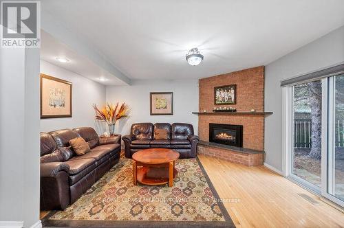 13 Mckee Drive, Caledon, ON - Indoor Photo Showing Living Room With Fireplace