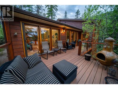 3023 Westside Road, Moyie, BC - Outdoor With Deck Patio Veranda