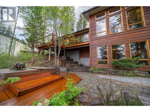 3023 Westside Road, Moyie, BC - Outdoor With Deck Patio Veranda