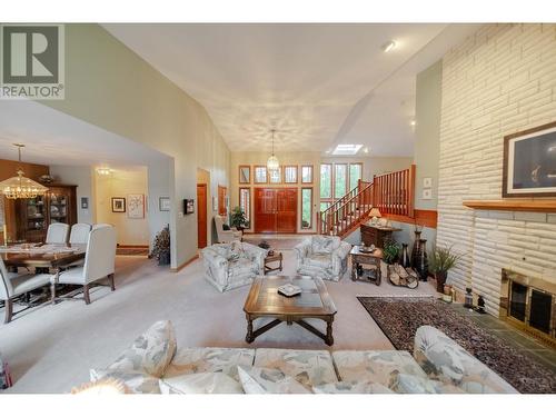 3023 Westside Road, Moyie, BC - Indoor Photo Showing Living Room With Fireplace