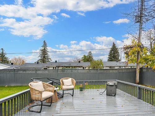 Backyard - 358 Rue Magnus O., Gatineau (Gatineau), QC - Outdoor With Deck Patio Veranda