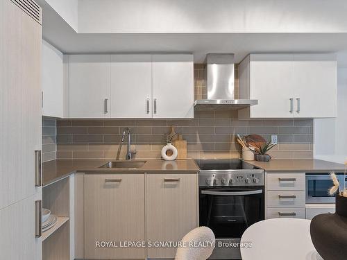 305-125 Redpath Ave, Toronto, ON - Indoor Photo Showing Kitchen With Upgraded Kitchen