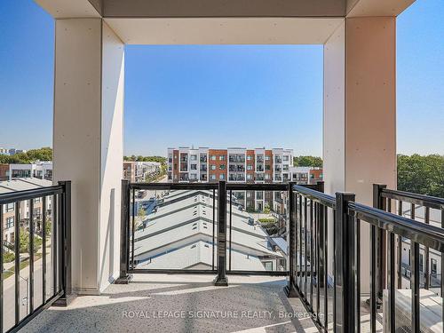 308-125 Canon Jackson Dr, Toronto, ON - Outdoor With Balcony With Exterior