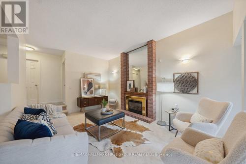 1974 Spruce Hill Road, Pickering, ON - Indoor Photo Showing Living Room With Fireplace