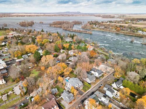 Aerial photo - 15 Rue Lafontaine, Chambly, QC - Outdoor With Body Of Water With View