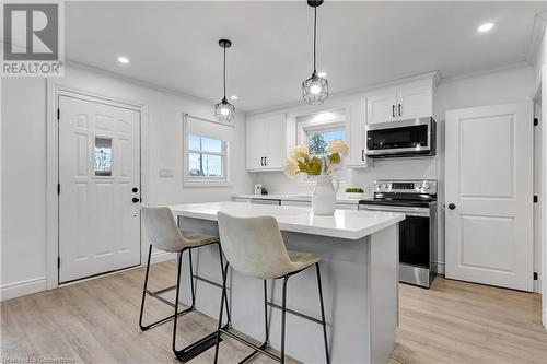 84 Weber Street S, Waterloo, ON - Indoor Photo Showing Kitchen With Upgraded Kitchen