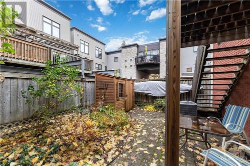 backyard - 9 Gilmour Street Unit#2, Ottawa, ON - Outdoor With Balcony