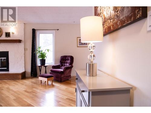 1382 Cypress Drive, Sparwood, BC - Indoor Photo Showing Living Room With Fireplace