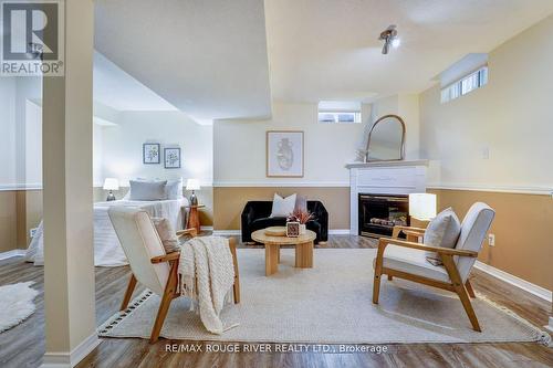 28 Wuthering Heights Road, Toronto, ON - Indoor With Fireplace