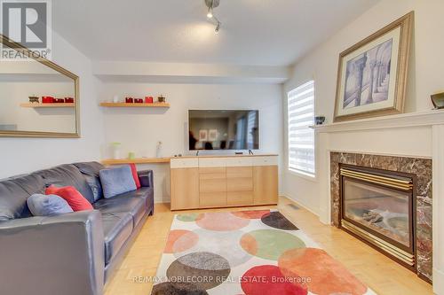 45 Laurelhurst Crescent, Vaughan, ON - Indoor Photo Showing Living Room With Fireplace