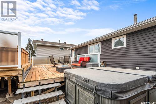 1023 Rorison Avenue, Moose Jaw, SK - Outdoor With Deck Patio Veranda With Exterior