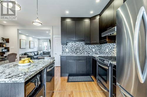 18 Epsom Avenue, Toronto, ON - Indoor Photo Showing Kitchen With Stainless Steel Kitchen With Upgraded Kitchen