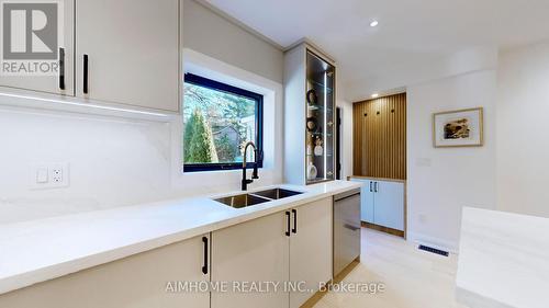 43 Highfield Road, Toronto, ON - Indoor Photo Showing Kitchen With Double Sink