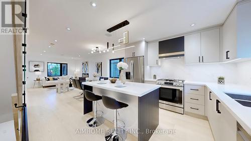 43 Highfield Road, Toronto, ON - Indoor Photo Showing Kitchen With Double Sink With Upgraded Kitchen