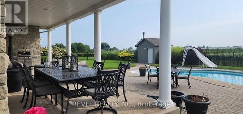 1895 Concession 4 Road, Niagara-On-The-Lake, ON - Outdoor With In Ground Pool With Deck Patio Veranda With Exterior