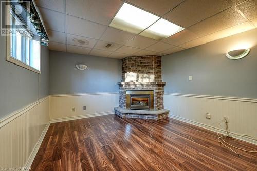 82 Lyndale Crescent, Woodstock, ON - Indoor With Fireplace