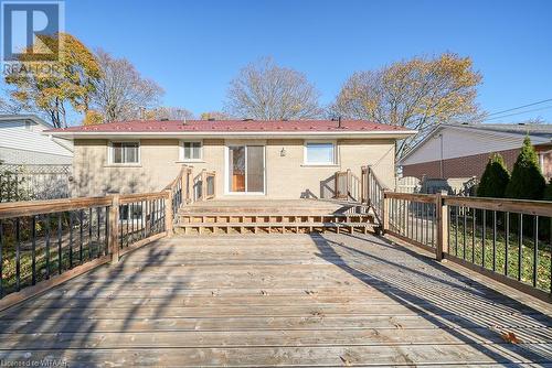 82 Lyndale Crescent, Woodstock, ON - Outdoor With Deck Patio Veranda