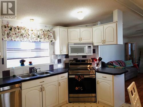 121 7817 S 97 Highway, Prince George, BC - Indoor Photo Showing Kitchen With Double Sink