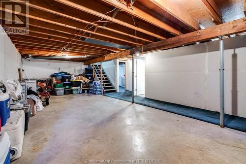 53 David Street, Ridgetown, ON - Indoor Photo Showing Basement