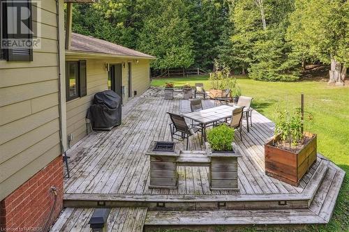 758169 Girl Guide Road, Georgian Bluffs, ON - Outdoor With Deck Patio Veranda With Exterior