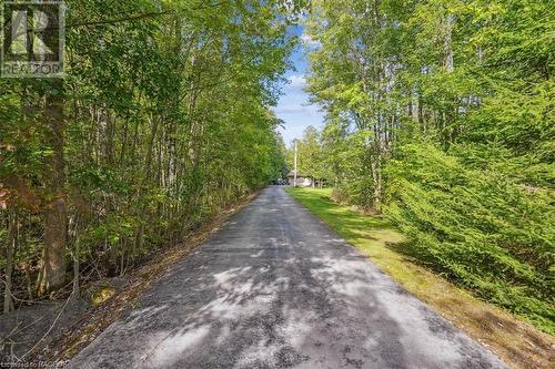 driveway into the home - 758169 Girl Guide Road, Georgian Bluffs, ON - Outdoor With View