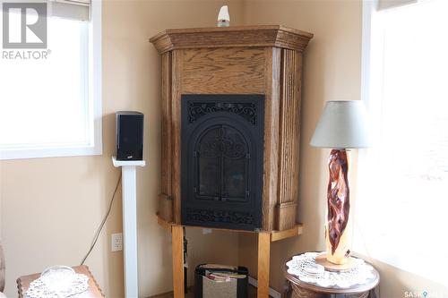 602 Mountain Street, Moosomin, SK - Indoor With Fireplace