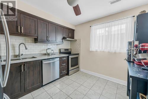 Upper - 314 Atlas Avenue, Toronto, ON - Indoor Photo Showing Kitchen With Double Sink