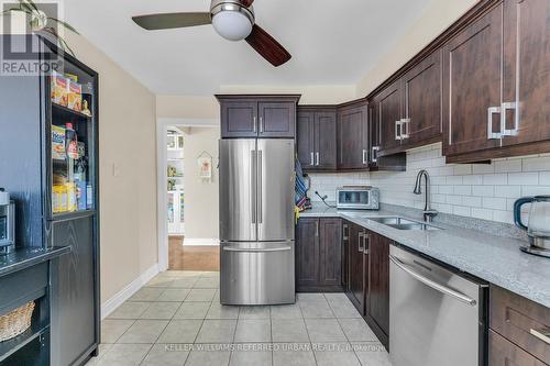 Upper - 314 Atlas Avenue, Toronto, ON - Indoor Photo Showing Kitchen With Double Sink