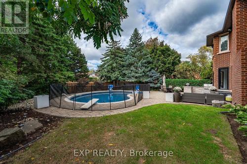 1340 Greeneagle Drive, Oakville, ON - Outdoor With In Ground Pool With Backyard