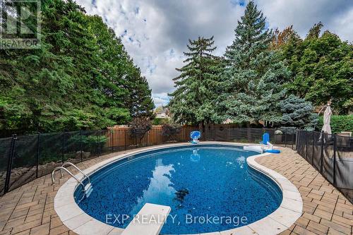 1340 Greeneagle Drive, Oakville, ON - Outdoor With In Ground Pool With Backyard