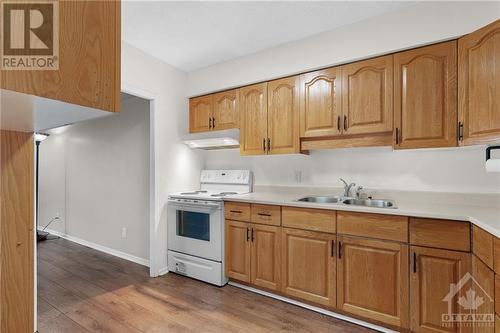 158C Mcarthur Avenue Unit#709, Ottawa, ON - Indoor Photo Showing Kitchen With Double Sink