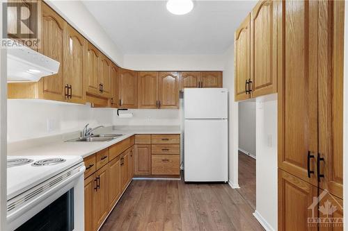 158C Mcarthur Avenue Unit#709, Ottawa, ON - Indoor Photo Showing Kitchen With Double Sink