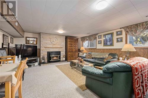 771 Errol Road East, Sarnia, ON - Indoor With Fireplace